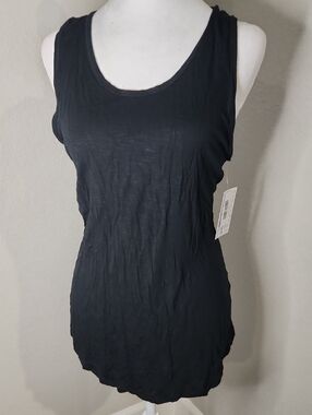 NWT Lularoe Solid Black Sleeveless Tank Top